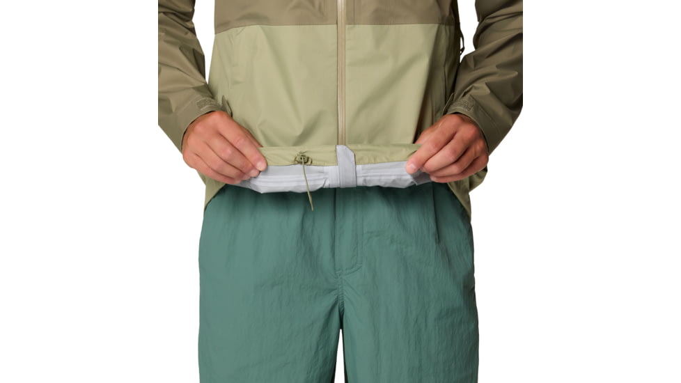 Mountain Hardwear Threshold Jacket - Mens, Stone Green, Mantis Green, S, 190423032617