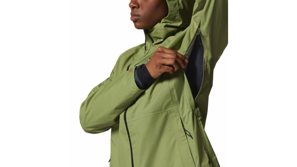 Mountain Hardwear Threshold Jacket - Womens, Light Cactus, Small, 2024691338-Light Cactus-S