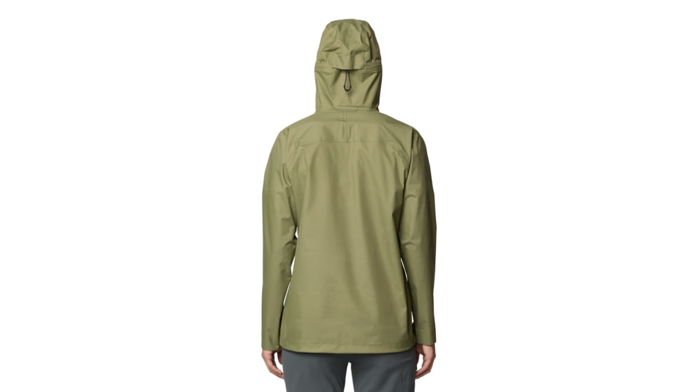 Mountain Hardwear Threshold Jacket - Womens, Mission Olive, XL, 190423048458