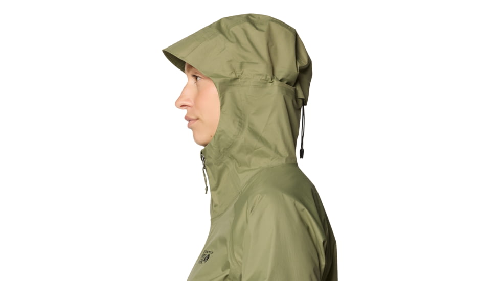 Mountain Hardwear Threshold Jacket - Womens, Mission Olive, XL, 190423048458