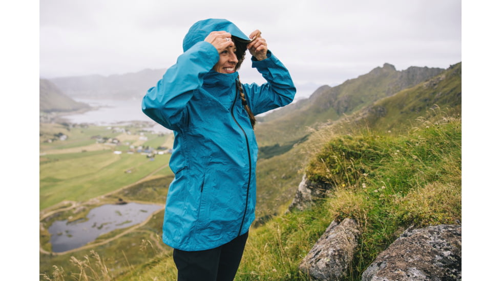 Mountain Hardwear Threshold Jacket - Womens, Vinson Blue, Medium, 2024691446-Vinson Blue-M