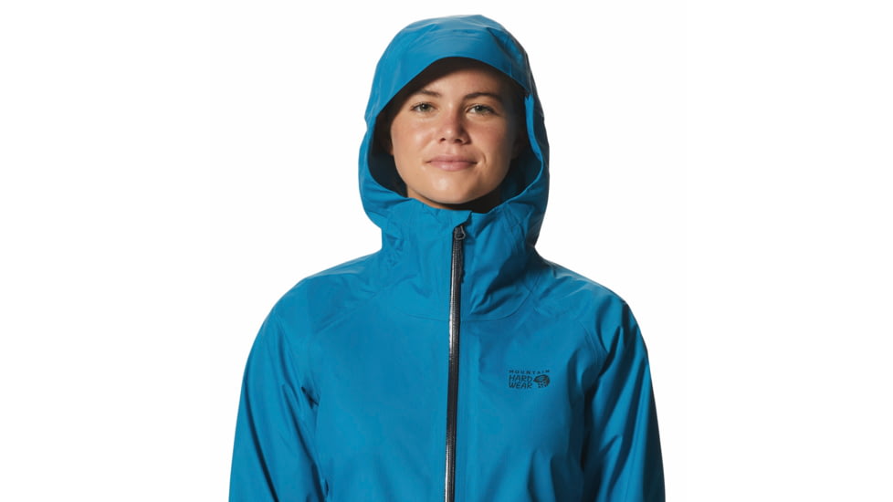 Mountain Hardwear Threshold Jacket - Womens, Vinson Blue, Medium, 2024691446-Vinson Blue-M