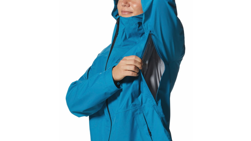 Mountain Hardwear Threshold Jacket - Womens, Vinson Blue, Medium, 2024691446-Vinson Blue-M
