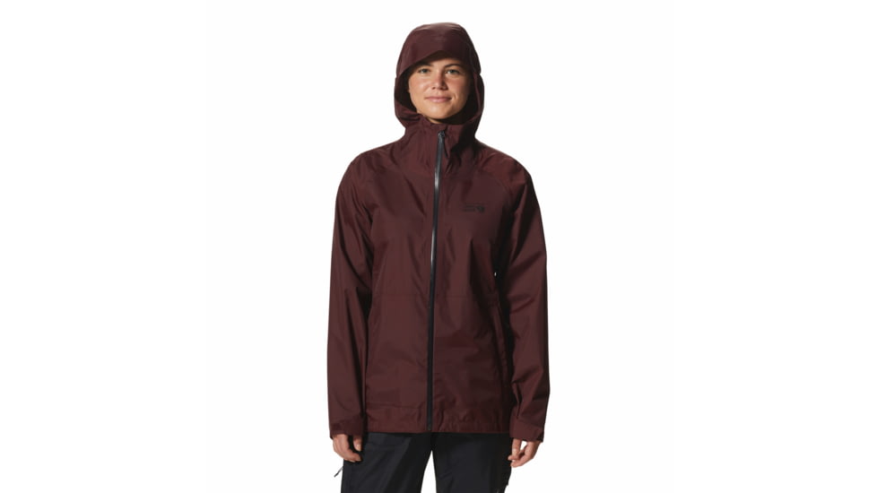 Mountain Hardwear Threshold Jacket - Womens, Washed Raisin, Small, 2024691629-Washed Raisin-S