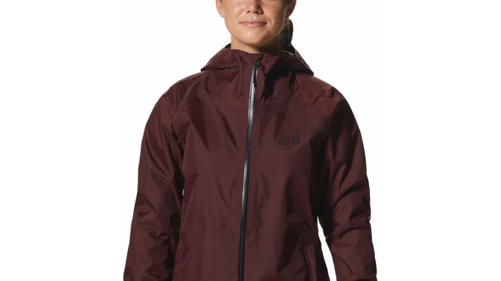 Mountain Hardwear Threshold Jacket - Womens, Washed Raisin, Small, 2024691629-Washed Raisin-S