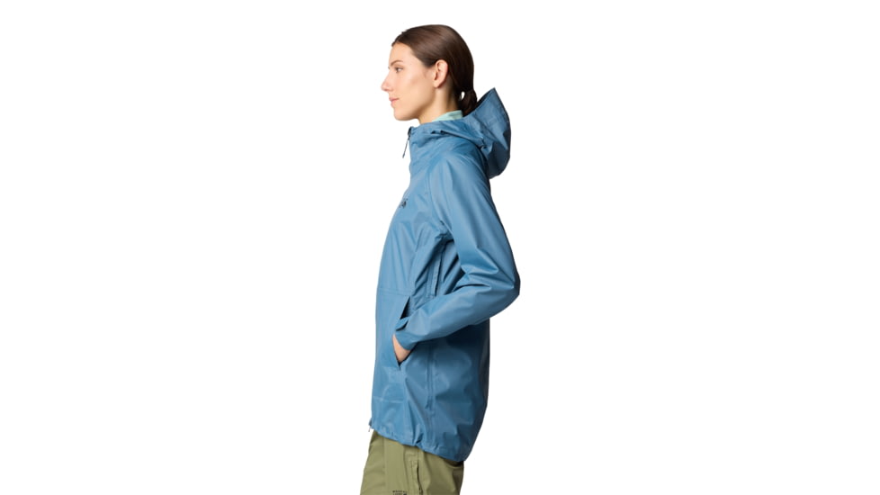 Mountain Hardwear Threshold Parka - Womens, Adriatic Blue, S, 190423037636