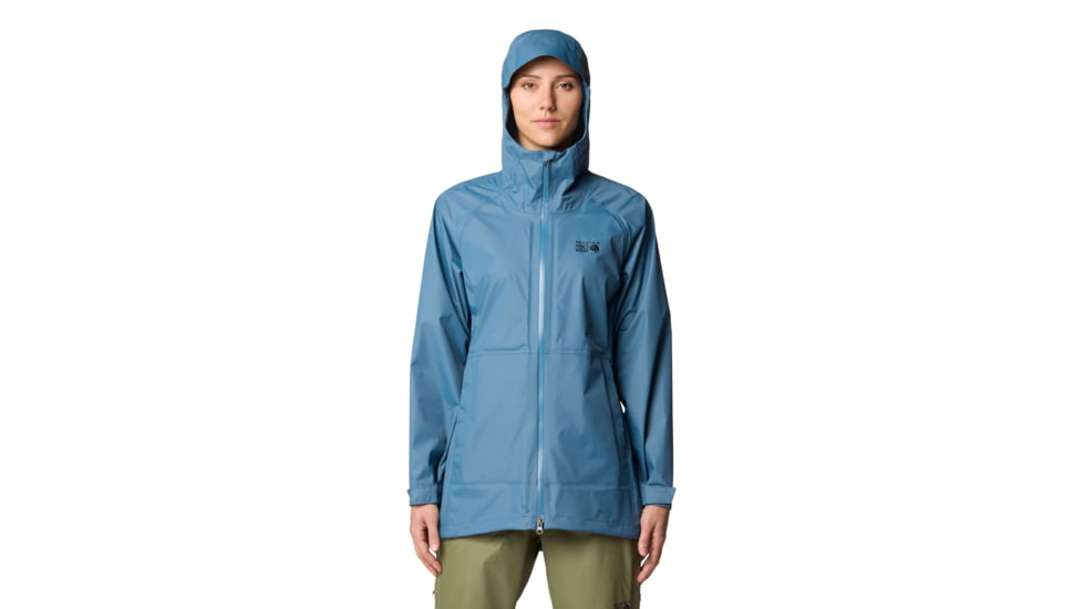 Mountain Hardwear Threshold Parka - Womens, Adriatic Blue, S, 190423037636