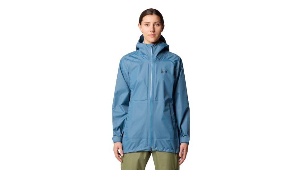 Mountain Hardwear Threshold Parka - Womens, Adriatic Blue, S, 190423037636