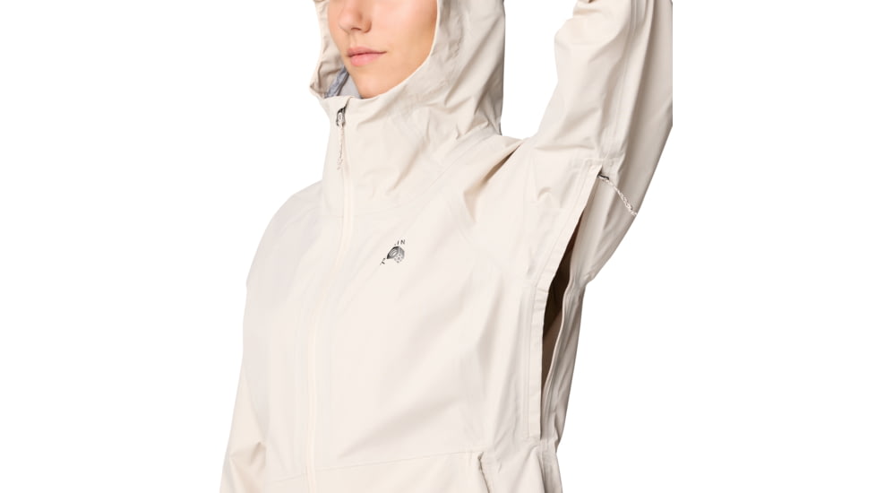 Mountain Hardwear Threshold Parka - Womens, Talc, L, 190423037568