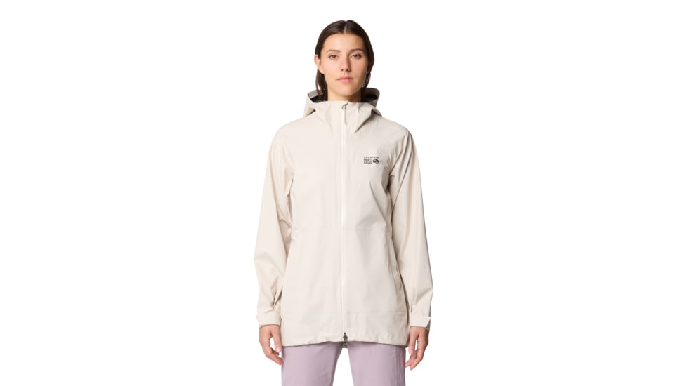 Mountain Hardwear Threshold Parka - Womens, Talc, L, 190423037568