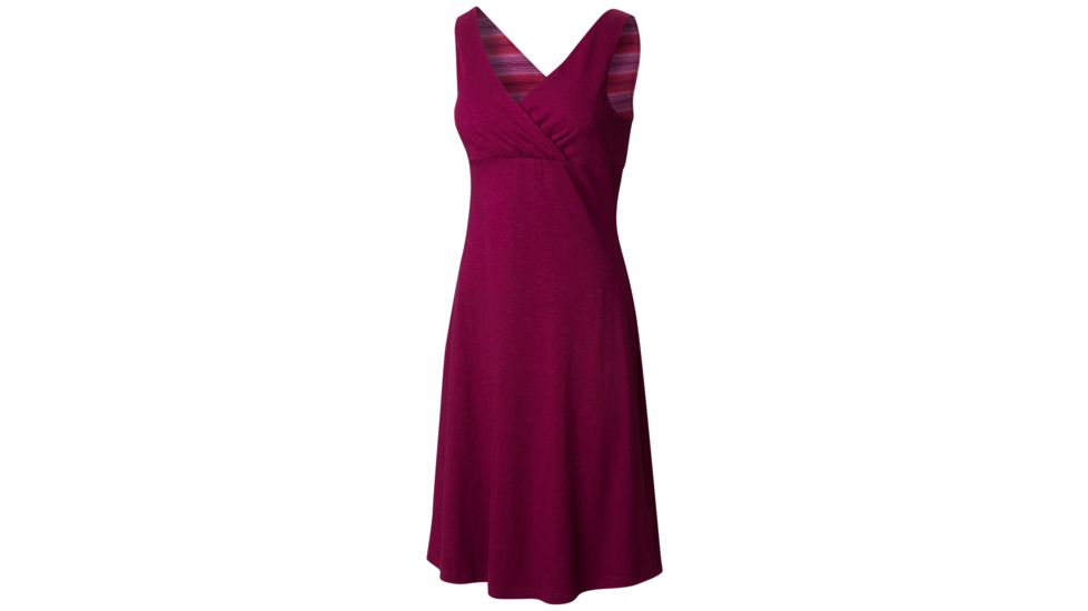 Mountain Hardwear Tonga Solid Dress - Womens-Dark Raspberry-Large