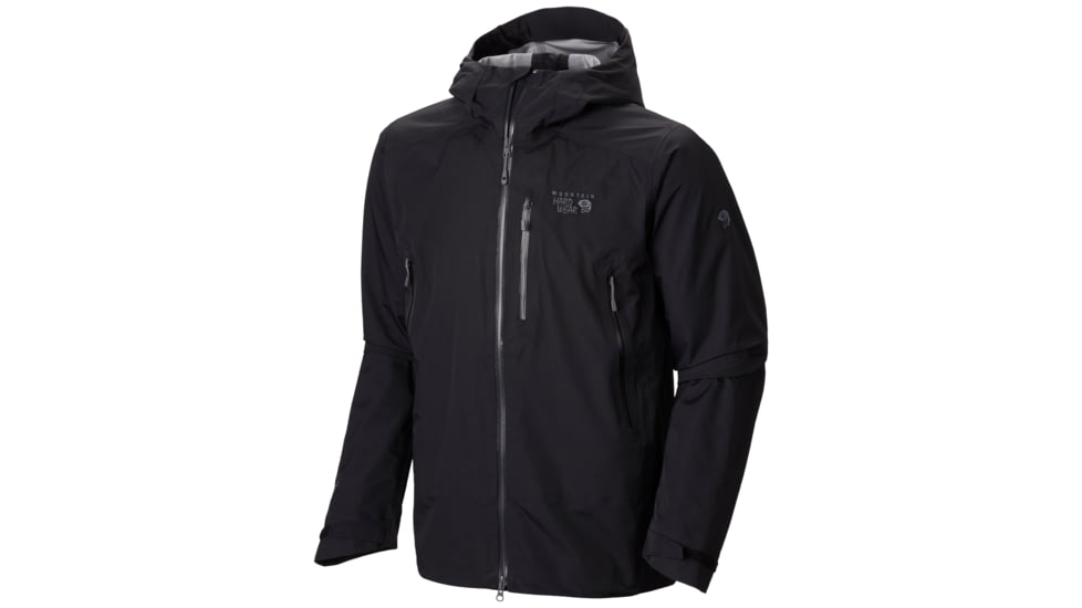 Mountain Hardwear Torsun Jacket - Mens-Black-Large