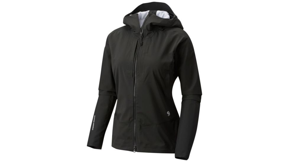 Mountain Hardwear Touren Hooded Jacket - Women's, Stealth Grey, XL 1765361006-XL