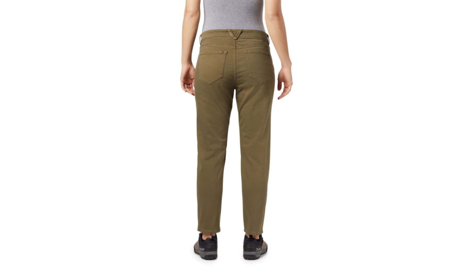 Mountain Hardwear Twill Ankle Jean - Womens, Light Army, 12, 32, OL7728333-12-R