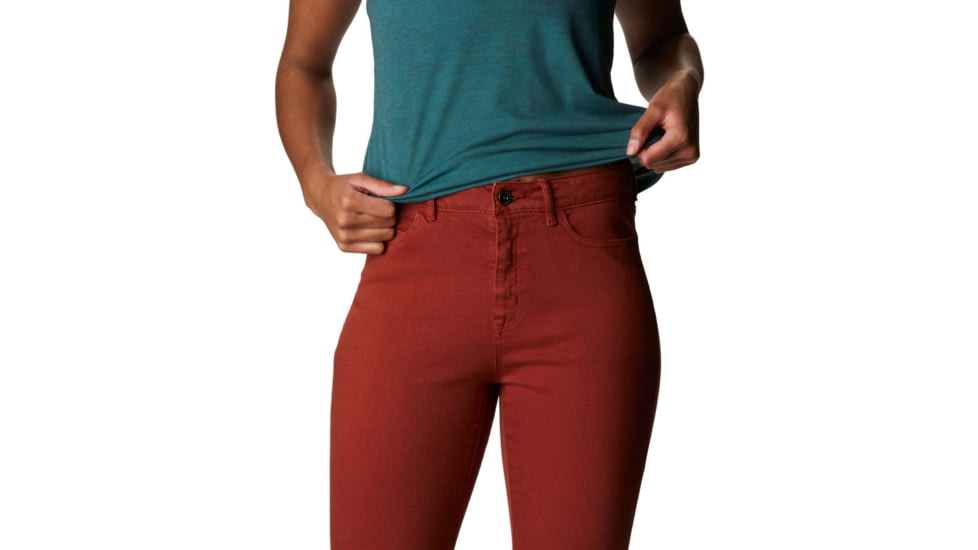 Mountain Hardwear Twill Ankle Jean - Womens, Rusted, 8, 32, OL7728801-8-R