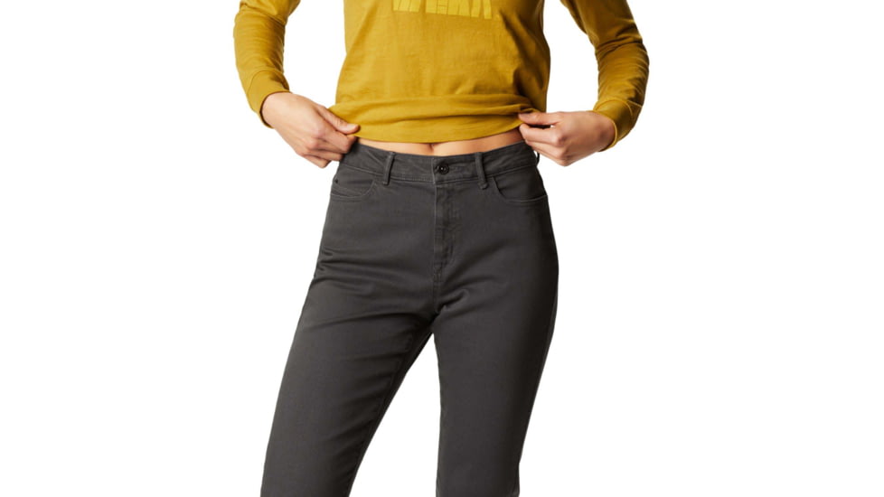 Mountain Hardwear Twill Ankle Jean - Womens, Shark, 14, 32, OL7728011-14-R