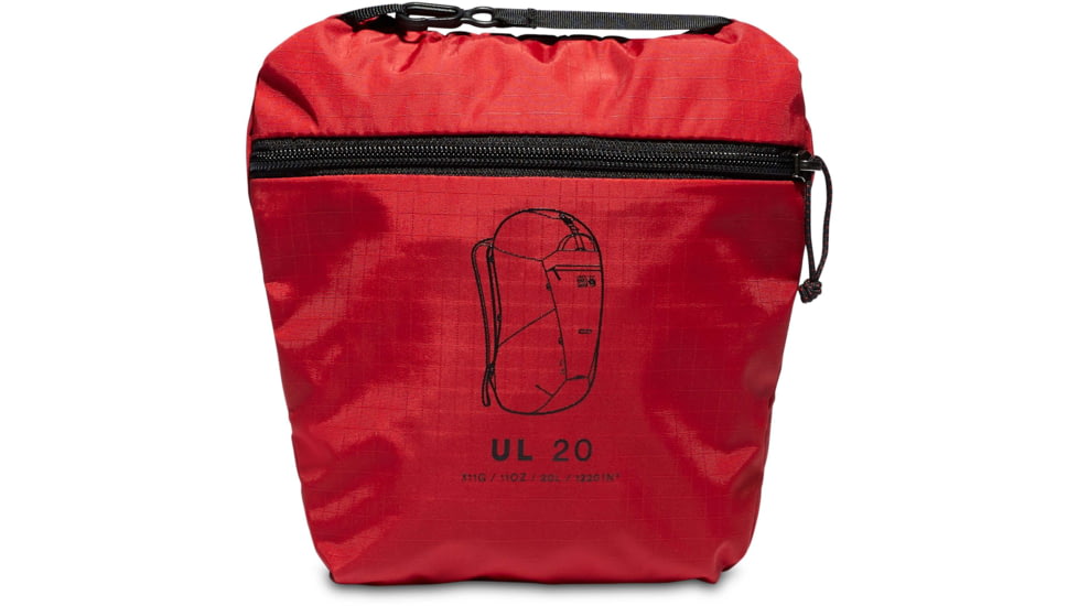 Mountain Hardwear UL 20 Backpack, Alpine Red, OU8792675-R
