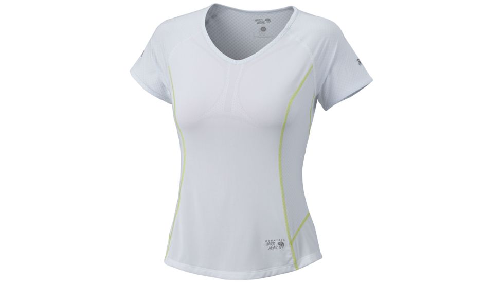 Mountain Hardwear Way2Cool Short Sleeve T - Women's-White-X-Small