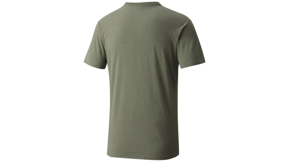 Mountain Hardwear Wearable Sleeping Bag Short Sleeve T-Shirt - Men's, Heather Green Fade, S 1764361394-S