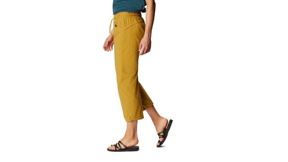 Mountain Hardwear Wondervalley Pant - Womens, Dark Bolt, Medium, Regular, 1880671236-M