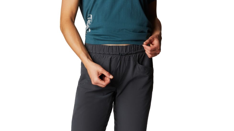 Mountain Hardwear Wondervalley Pant - Women's, Dark Storm, Large, Regular, OL8621004-L-R