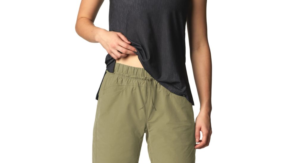 Mountain Hardwear Wondervalley Pant - Womens, Light Army, Medium, Regular, 1880671333-M