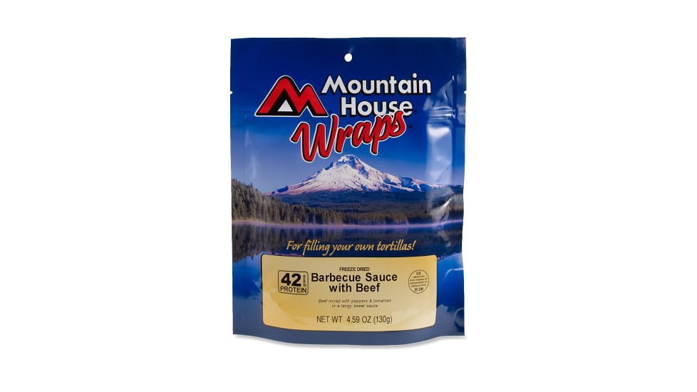 Mountain House Barbecue Sauce w/ Beef Wrap 2 Servings