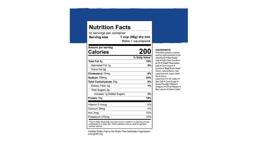 Mountain House Beef Stew, 10 Servings, 30145