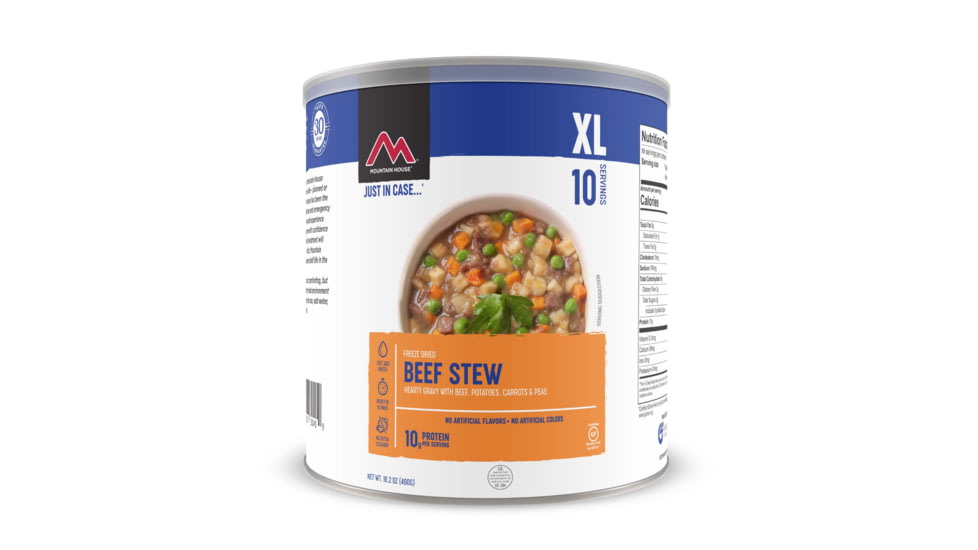 Mountain House Beef Stew, 10 Servings, 30145