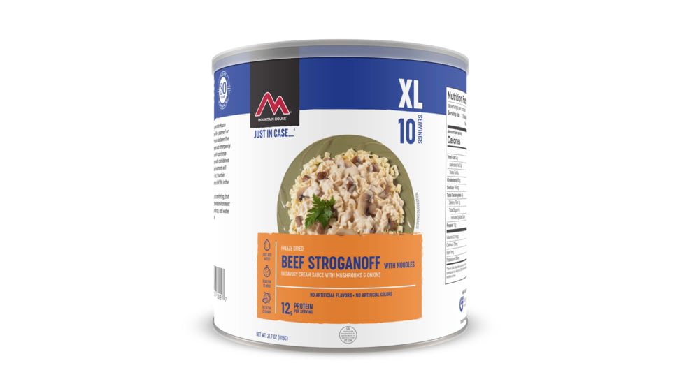 Mountain House Beef Stroganoff, 10 Servings, 30149