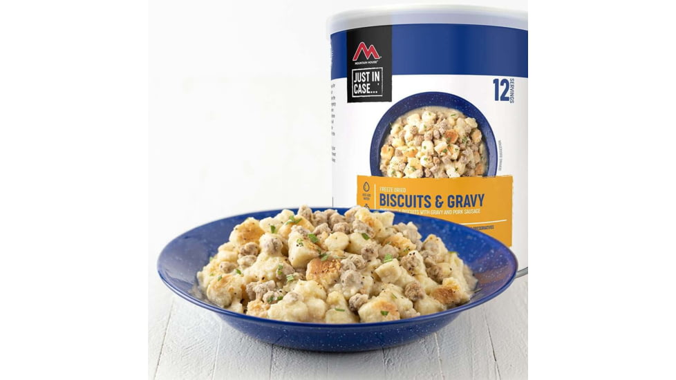 Mountain House Biscuits &amp; Gravy, 12 Servings, 30453