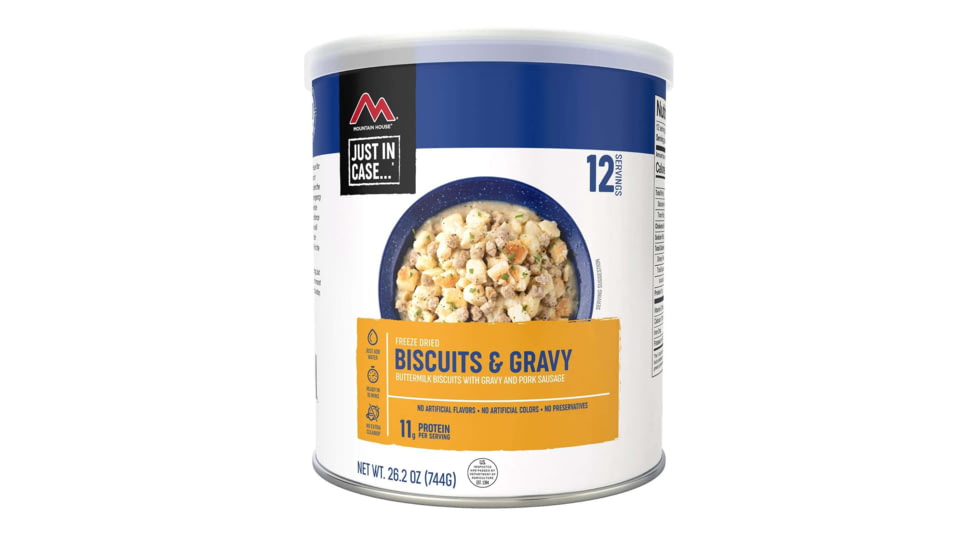 Mountain House Biscuits &amp; Gravy, 12 Servings, 30453