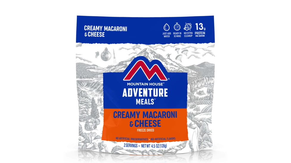 Mountain House Creamy Macaroni &amp; Cheese, 2 Servings, 55194