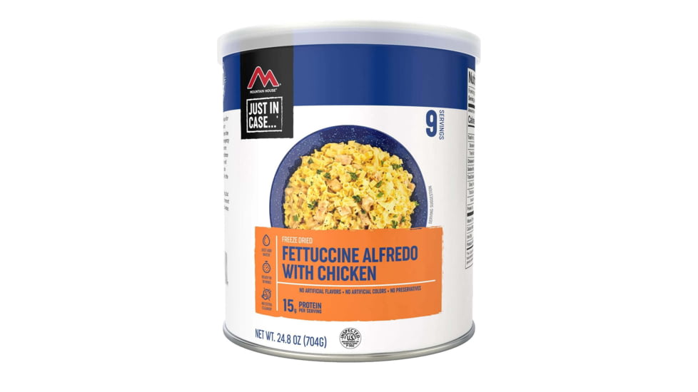 Mountain House Fettuccine Alfredo with Chicken, 9 Servings, 30178
