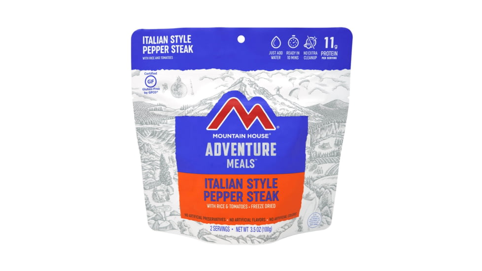 Mountain House Italian Style Pepper Steak, 55126