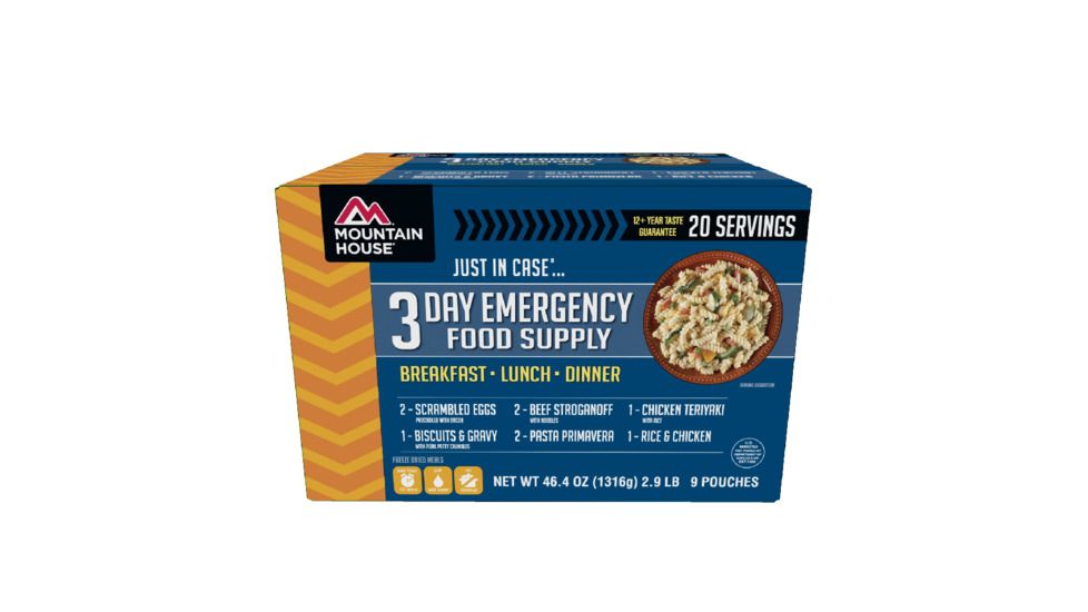 Mountain House Just In Case 3 Day Emergency Food Supply