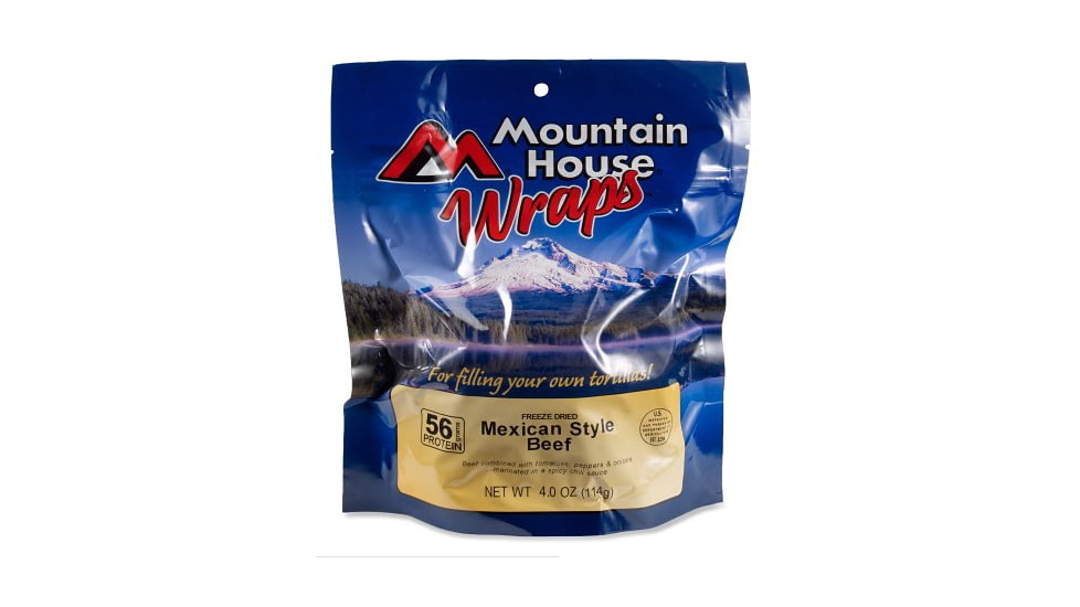 Mountain House Mexican Style Beef Wrap 2 Servings