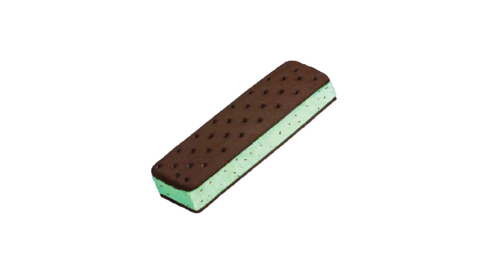 Mountain House Mint Chocolate Chip Ice Cream Sandwich, 1 Serving, 55529
