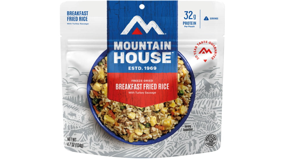 Mountain House Breakfast Fried Rice w/ Turkey Sausage