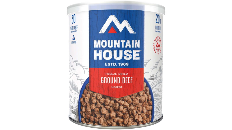 Mountain House Ground Beef, Can