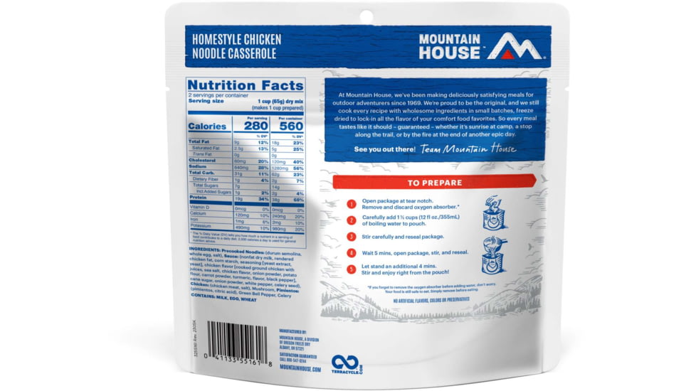Mountain House Homestyle Chicken Noodle Casserole Pouch