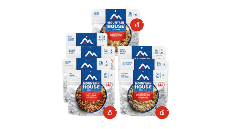 Mountain House Just in Case... 14-Day Emergency Kit, 42 pouches