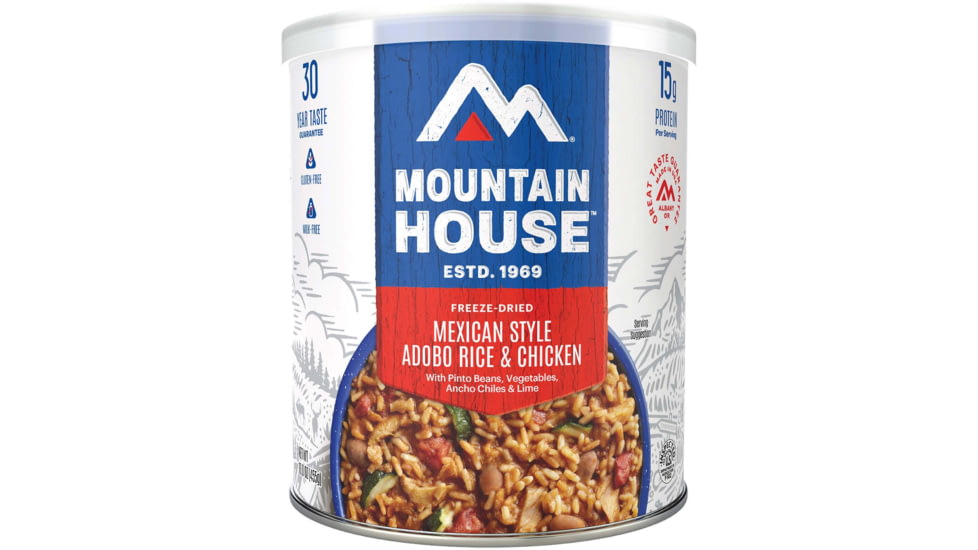 Mountain House Mexican Style Adobo Rice with Chicken Can