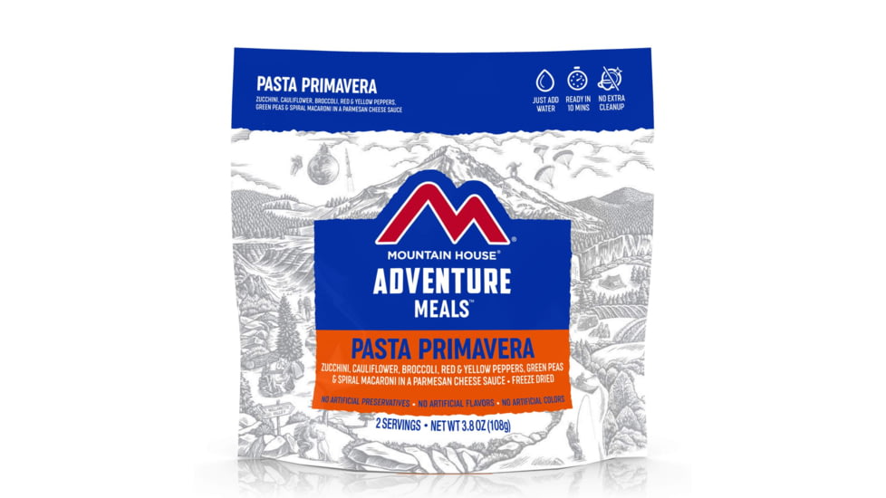Mountain House Pasta Primavera, 2 Servings, 55193