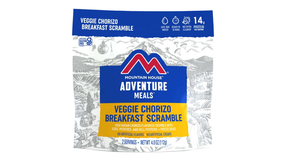 Mountain House Veggie Chorizo Breakfast Scramble, 2 Servings, 55190