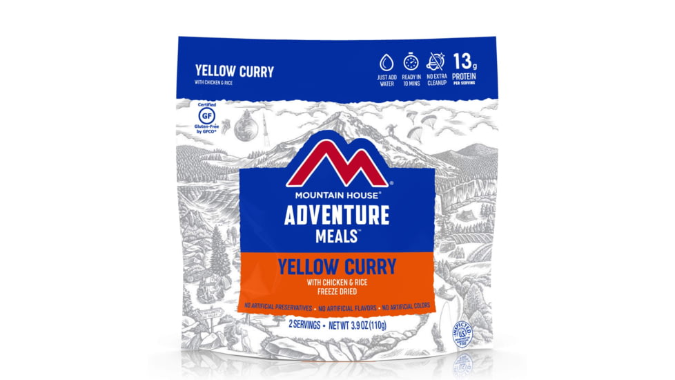 Mountain House Yellow Curry with Chicken and Rice Clean Label, 55177