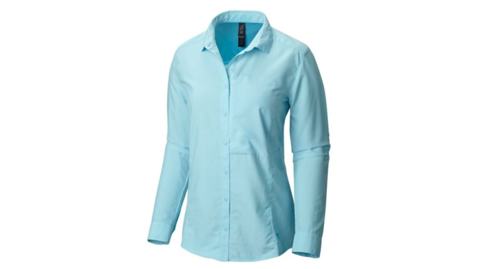 Canyon Long Sleeve Shirt - Womens-Coastal Blue-16