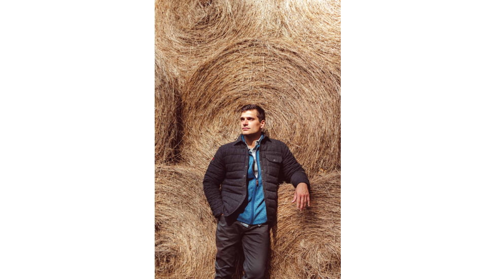 Mountain Khakis Archer Herringbone Shirtjac Classic Fit - Mens, Jackson Grey, M, I21021JACKSON GREYM