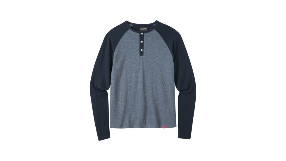 Mountain Khakis Dugout Henley - Mens, Navy, Small, 3711566000-156-Small