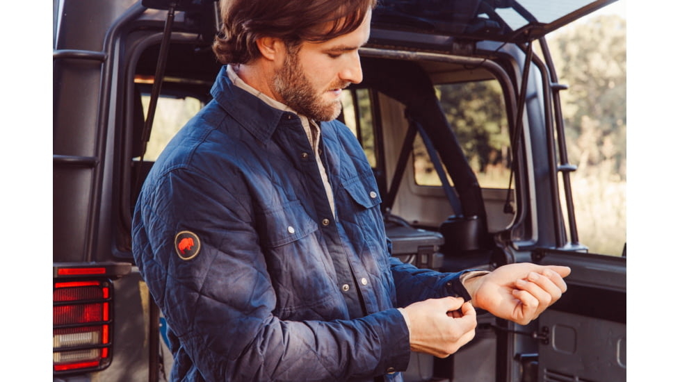 Mountain Khakis Highland Field Quilted Jacket Classic Fit - Mens, Forest Moss, S, N47301FOREST MOSSS